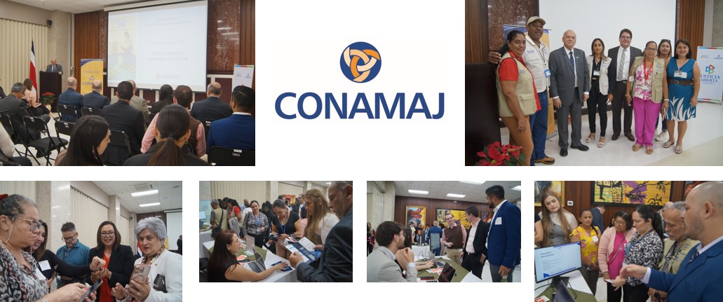 Agenda Conamaj 2026: vitrina de aplicaciones de inteligencia artificial en Sector Justicia